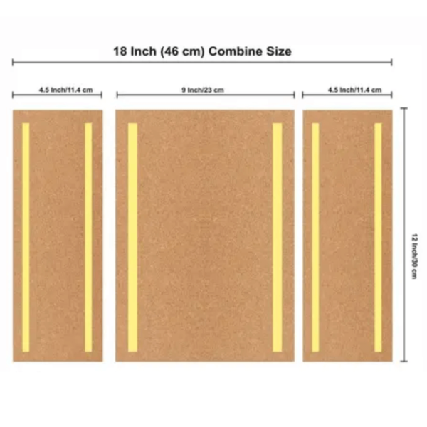 Set Of 3 Wall Painting With UV Print