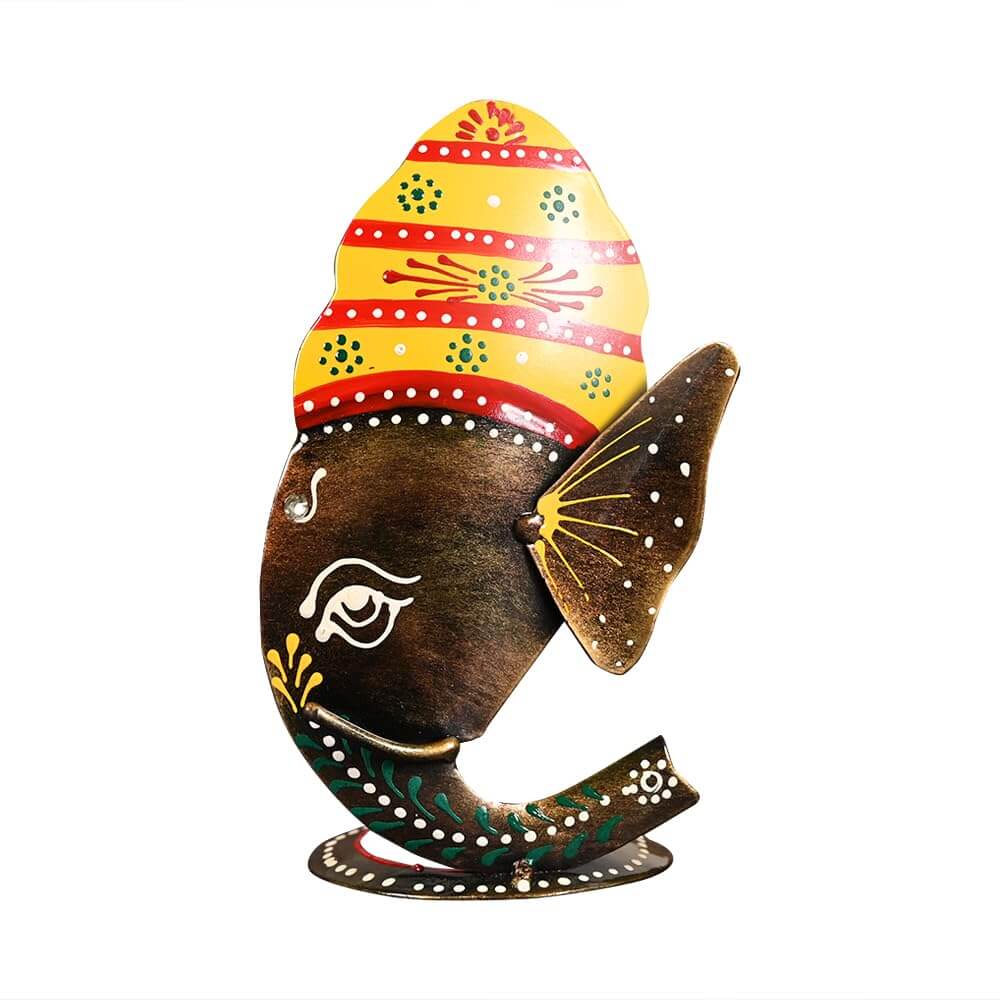 Ganesh Hand Painted Tealight Candle Holder