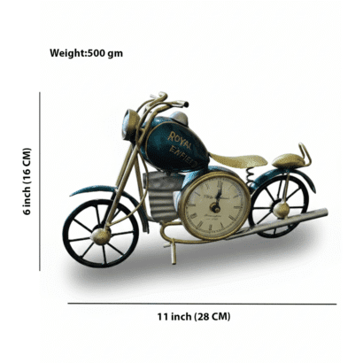 bike-with-clock-table-decor