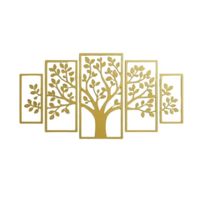 Golden Tree Wall Art