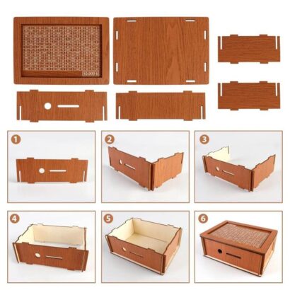 Money Saving Challenge Box deposit tracker
