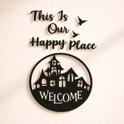 This Is Our Happy Place Wall Decor for Home