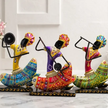 Handcrafted Rajasthani showpiece for living room decoration