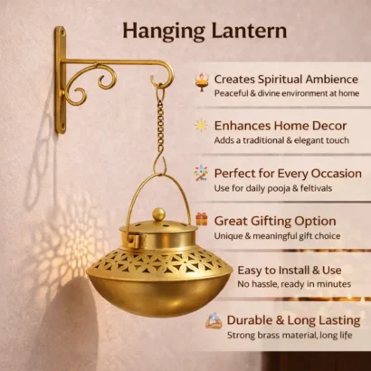 Benefits Decorative wall mounted hanging lantern