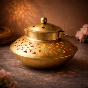 decorative metal t-light holder lantern for home decor